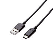 エレコム スマートフォン用USBケーブル/USB(A-C)/認証品/3.0m/ブラック M