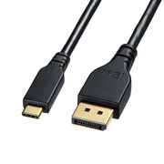 サンワサプライ TypeC-DisplayPort変換ケーブル (双方向) 3m KC-A