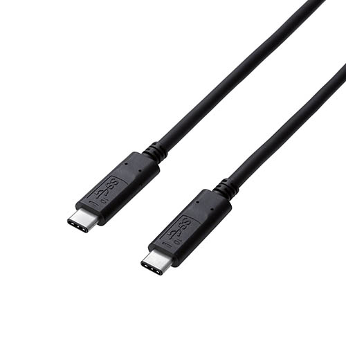 エレコム USB3.1ケーブル/Gen2/C-Cタイプ/認証品/PD対応/5A出力/1.0