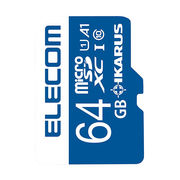 エレコム MicroSDXCカード/IKARUS付/UHS-I U1 64GB MF-MS