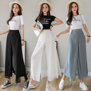 激安セール フェイクレイヤード 夏 新作 シフォン スカート ズボン 韓国ファッション レディース
