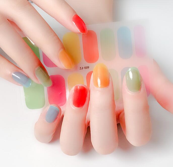 全３６色 夏にぴったり ジェルネイルステッカー 貼るだけ グラデーション色 美容 健康 株式会社 シャローム 問屋 仕入れ 卸 卸売の専門 仕入れならnetsea