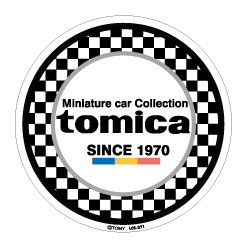 LCS371 大人トミカ ダイカットビニールステッカー02 TOMICA 車 ロゴ 公式