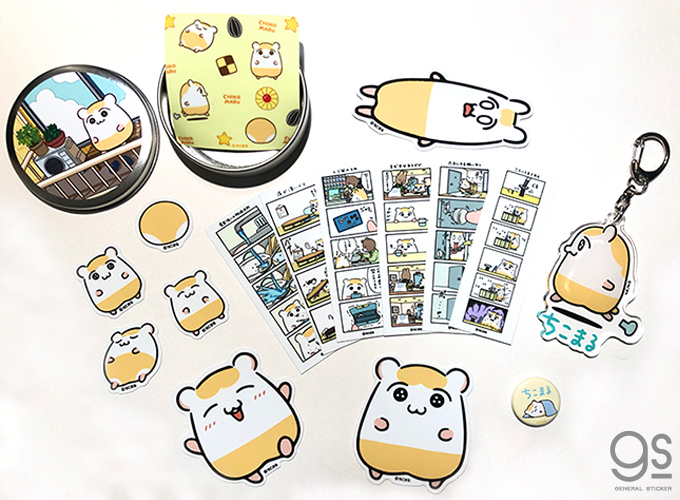 ちこまる マンガステッカー レジ袋の3円 キャラクター ハムスター かわいい Sns 人気 Lcs1369 雑貨 株式会社 ゼネラルステッカー 問屋 仕入れ 卸 卸売の専門 仕入れならnetsea