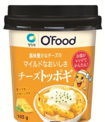 【韓国】　大人気♪　新商品！！　清浄園　カップ　トッポギ　チーズ味　105g　　62700620