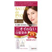 サロンドプロ 無香料ヘアカラー 早染め乳液白髪用 4 ライトブラウン