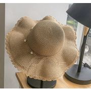 ファッション　小顔効果　帽子　キャップ　ハット　uvカット　夏物　お出かけ　麦わら帽