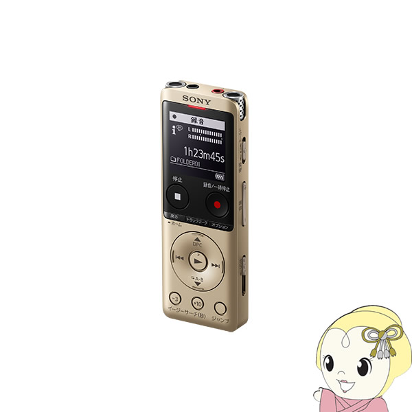 [予約 約1週間以降]SONY ソニー ステレオ ICレコーダー ゴールド 4GB ICD-UX570F-N