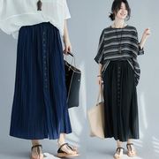夏　ロングスカート　韓国ファッション　レディース