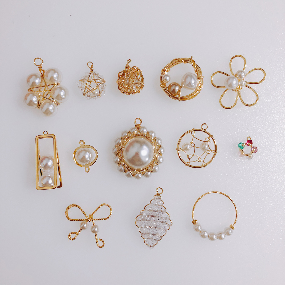 即日発送】アクセサリーパーツ デコ素材 イヤリング ピアス ネックレス
