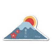 JAPANステッカー 富士山 Mt.Fuji Sサイズ 日本 JPS018 インバウンド お土産 グッズ