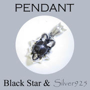 CSs 4-1993 ◆ Silver925 シルバー ペンダント  ブラックスター