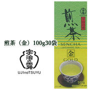 ☆○ 宇治の露製茶 煎茶（金） 100g ×30袋(1ケース) 78037
