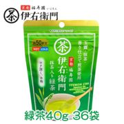 〇☆宇治の露製茶 伊右衛門 インスタント緑茶 40ｇ ×36袋(1ケース) 78000
