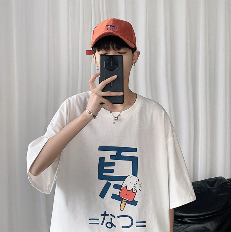 夏 半袖 Tシャツ ビックサイズ ゆったり 上着 メンズ トップス