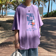 夏 半袖 Tシャツ ビックサイズ ゆったり 上着 メンズ トップス 学生 韓国ファッション