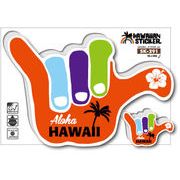 ハワイアンステッカー HAWAIIAN STICKER 06 SK291 ハワイ ステッカー グッズ 雑貨