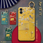 14 13 アイフォン 高級感　上品　エンボス スマホ　ケース TPU　compatible  for iPhone