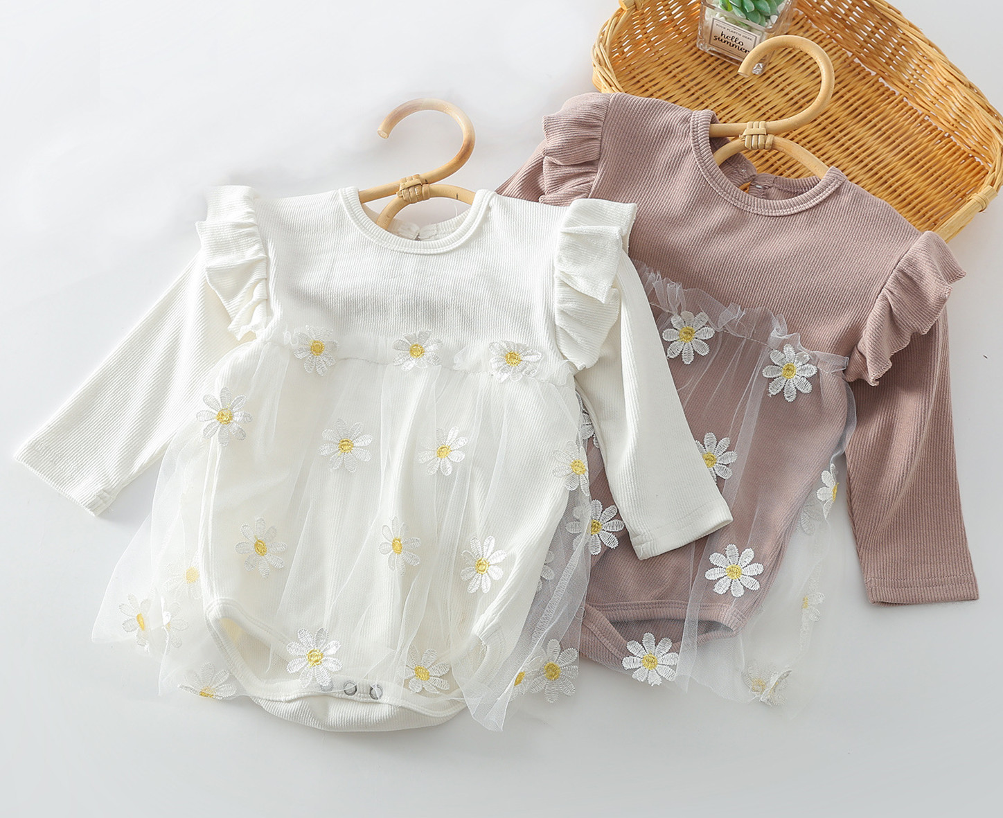 キッズ ベビー服 ワンピース 長袖 ロンパース 子供服 新作秋服 アパレル ニッコアリ 子供服専門店 問屋 仕入れ 卸 卸売の専門 仕入れならnetsea