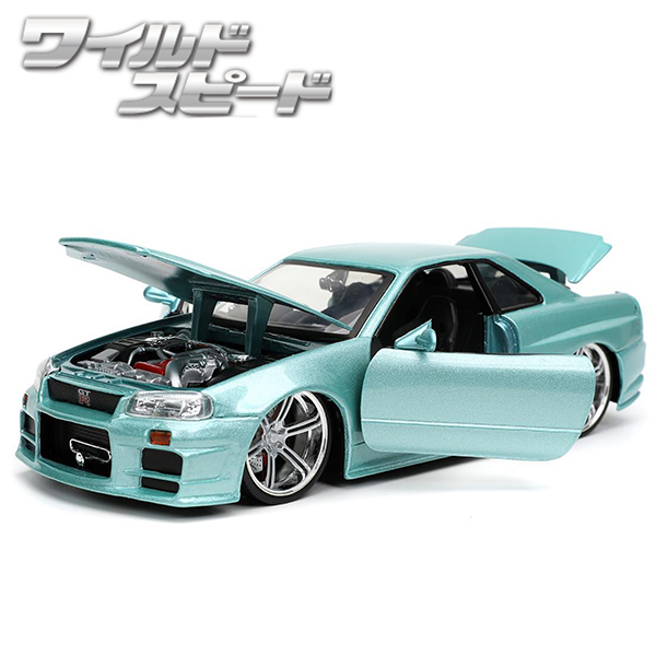 ワイスピ、Ｒ34GTR - ミニカー