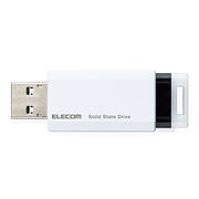 エレコム SSD 外付け ポータブル 1TB 小型 ノック式 USB3.2(Gen1)対応