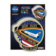NASAステッカー ロゴ エンブレム 宇宙 スペースシャトル NASA005 グッズ