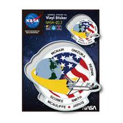 NASAステッカー ロゴ エンブレム 宇宙 スペースシャトル NASA013 グッズ