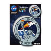 NASAステッカー ロゴ エンブレム 宇宙 スペースシャトル NASA007 グッズ