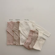 全3色「子供2点セット」女の子 ルームウェア パジャマセット 長袖トップス+ズボン キッズ 子供服