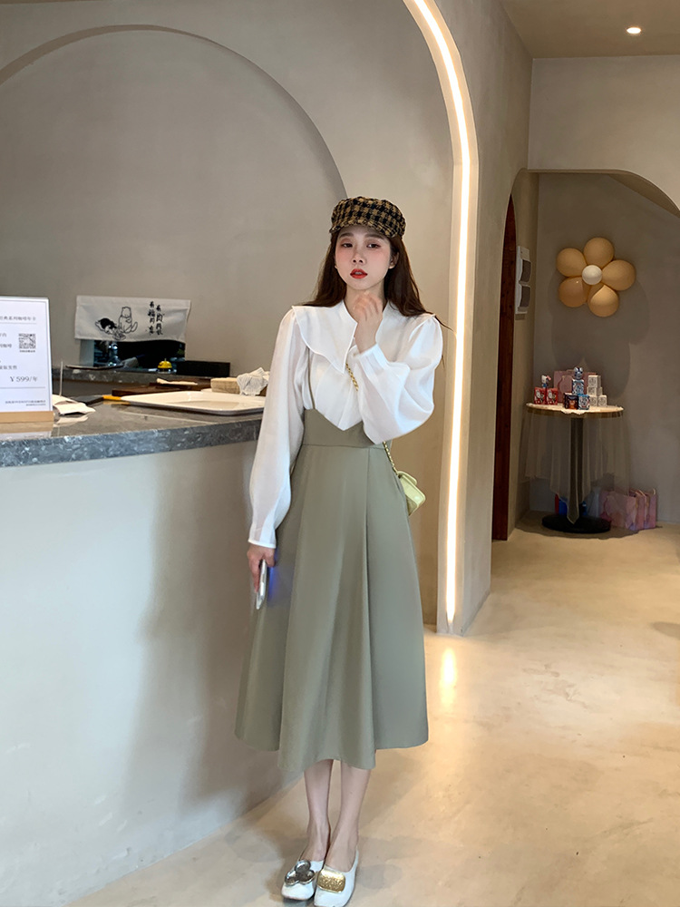 【2021新品】韓国ファッション秋と冬の新しいレディース服　スカート　気質　セットアップ　ファッション