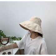 新作  日系  帽子 女   漁夫帽  復古 盆帽   日よけを防ぐ   日よけの帽子   周囲（54-58cm）6色
