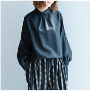 【2021秋】フェミニンなバックボタンデザインシャツ・ブラウス