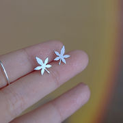イヤリング   ピアス  女  s925銀の針   新作  韓国風  復古   設計感  楓の葉  コンパクト   耳飾り