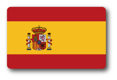 SK219 国旗ステッカー スペイン SPAIN 100円国旗 旅行 スーツケース 車 PC スマホ