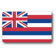 SK236 国旗ステッカー ハワイ HAWAII 100円国旗 旅行 スーツケース 車 PC スマホ