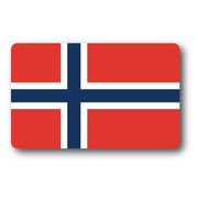 SK262 国旗ステッカー ノルウェー NORWAY 100円国旗 旅行 スーツケース 車 PC スマホ