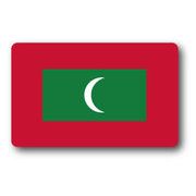 SK260 国旗ステッカー モルディブ MALDIVES 100円国旗 旅行 スーツケース 車 PC スマホ