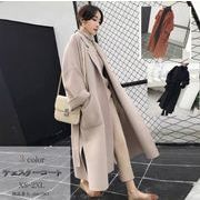 コート秋冬女子韓国ガールカーディガンプレーンファッションコート