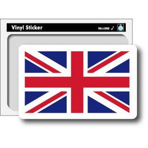 SK151 ユニオンジャック ミニステッカー union jack イギリス国旗 PC スマホ スーツケース