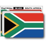 SK453 国旗ステッカー 南アフリカ SOUTH AFRICA 100円国旗 旅行 スーツケース 車 PC スマホ
