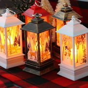 照明 ランタン 送料無料 クリスマス LEDランタン サンタ