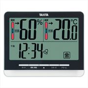 タニタ　デジタル温湿度計　ブラック K20611324
