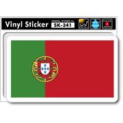 SK341 国旗ステッカー ポルトガル PORTUGAL 国旗 PC スマホ スーツケース