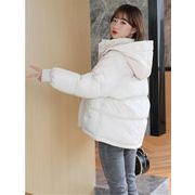 韓国ファッション 2021 新品 冬 綿の服 ゆったりする パンの服 簡約 暖かい トレンド