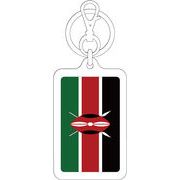 【選べるカラー】KSK255 ケニア KENYA 国旗キーホルダー 旅行 スーツケース