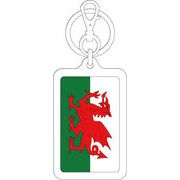 【選べるカラー】KSK374 ウェールズ WALES 国旗キーホルダー 旅行 スーツケース