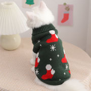 季節の単品 激安セール ブリティッシュショートヘア ストロベリー セーター 猫 服 子猫 ペット猫 青猫