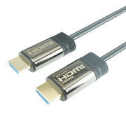 ホーリック 光ファイバー HDMIケーブル 75m メッシュタイプ グレー HH750-6