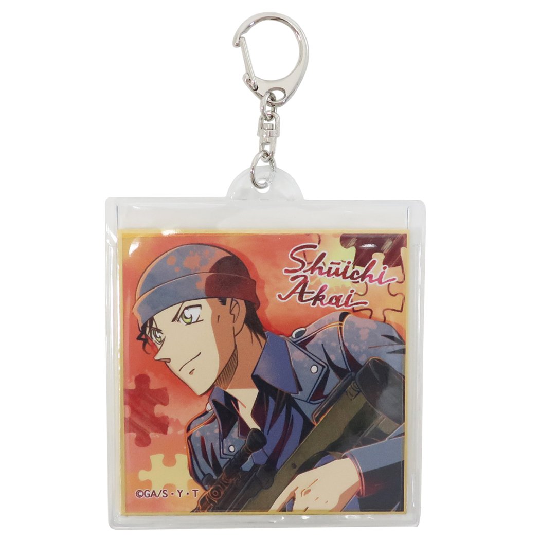 キーホルダー 名探偵コナン 色紙キーホルダー 赤井秀一 ファッション雑貨 株式会社 ブライエンタープライズ 問屋 仕入れ 卸 卸売の専門 仕入れならnetsea