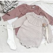 2021冬新品★子供服　ロンパース　セーター　2色★66-90★